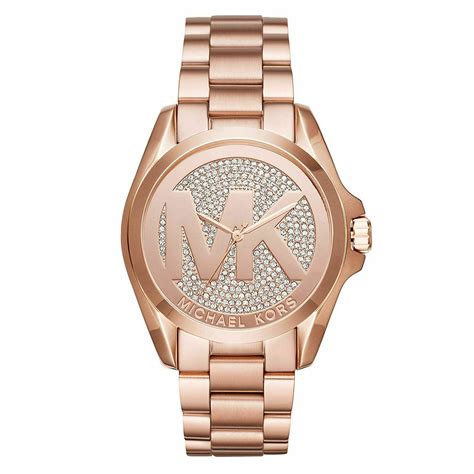 michael kors mk6437 price|Michael Kors Bradshaw Rose Gold Pave Crystal Logo MK6437 .